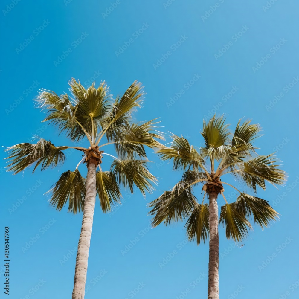 Obraz premium coconut palm tree