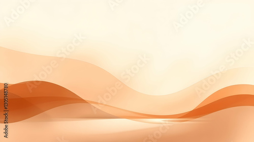 Minimalist abstract composition background with soft gradients and organic shapes, evoking a modern and elegant aesthetic