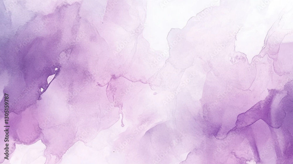 Fototapeta premium Abstract Lavender Watercolor Texture Background