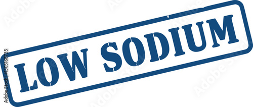 Low sodium vector watermark
