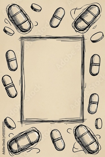 From Prescription to Healing: A Visually Engaging Illustration of the World of Pharmaceuticals, Science, and the Essential Role of Medicine in Human Health