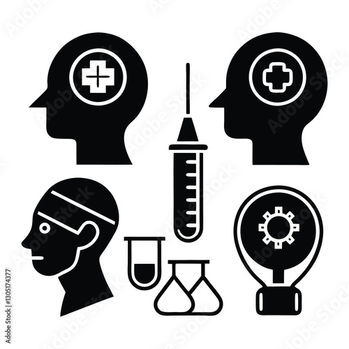 Medical Innovation and Mental Health Illustration