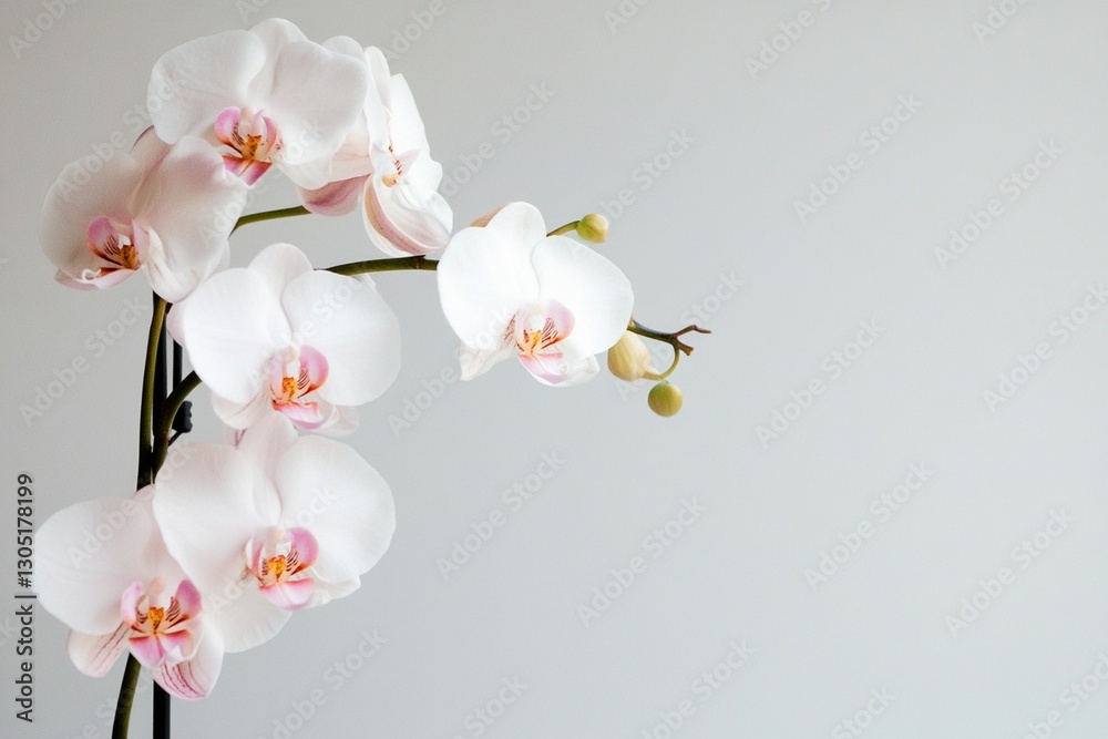 Fototapeta premium Many different coloring flowers in the summer isolated on white background