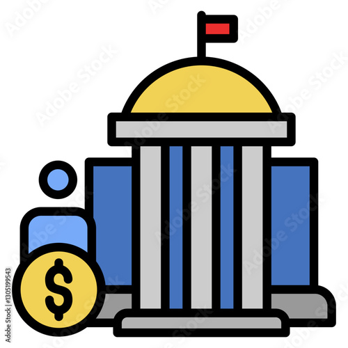 Public Debt Icon