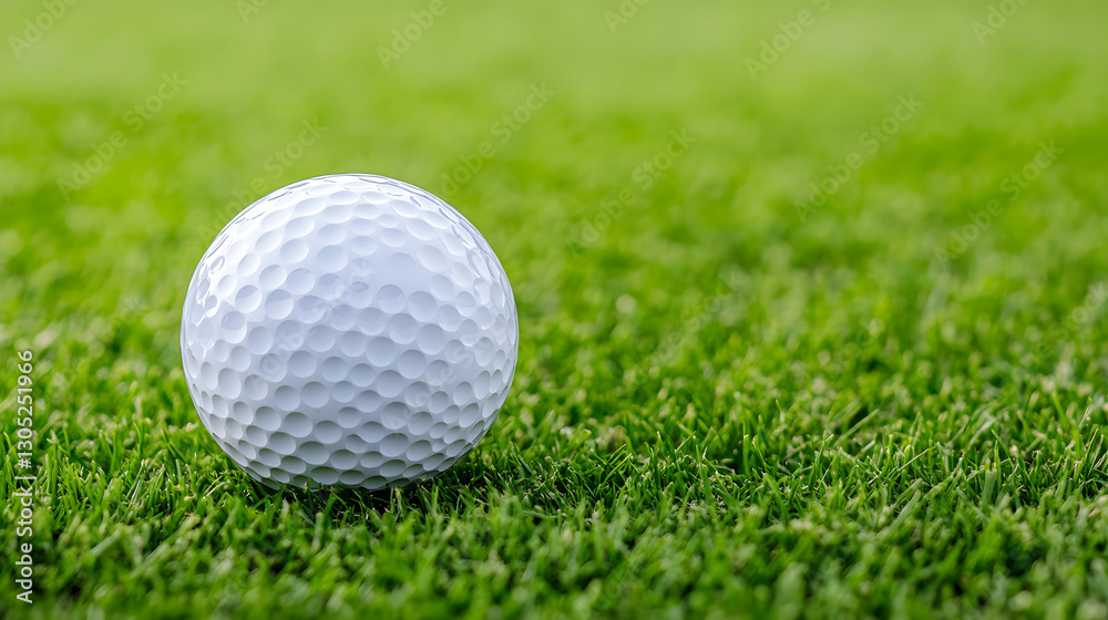 Close-up of a Golf Ball on Green Grass, Selective Focus
Close-up of a Golf Ball on Green Grass, Selective Focus