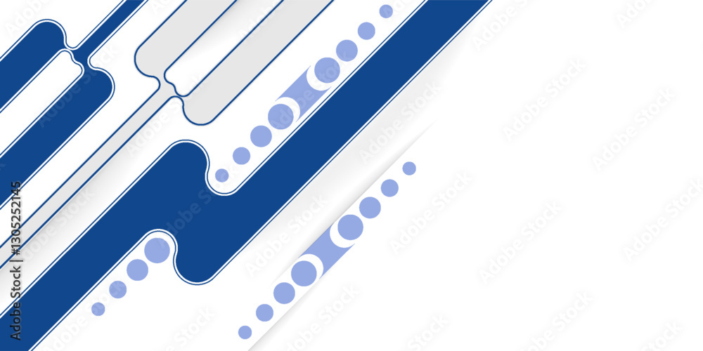 Fototapeta premium blue abstract background with red diagonal lines. modern vector illustration. eps 10