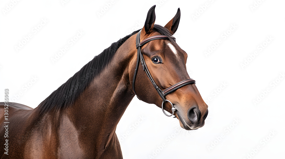 Head and Shoulders Portrait of a Bay Horse, Soft Window Light
Head and Shoulders Portrait of a Bay Horse, Soft Window Light