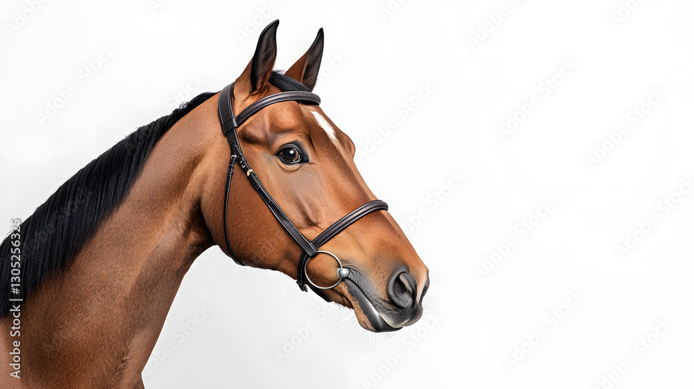 Head and Shoulders Portrait of a Bay Horse, Soft Window Light
Head and Shoulders Portrait of a Bay Horse, Soft Window Light