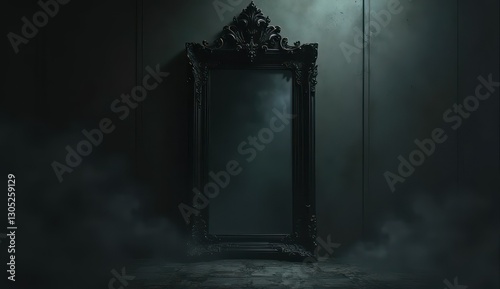 medieval gothic window with elegant tracery design