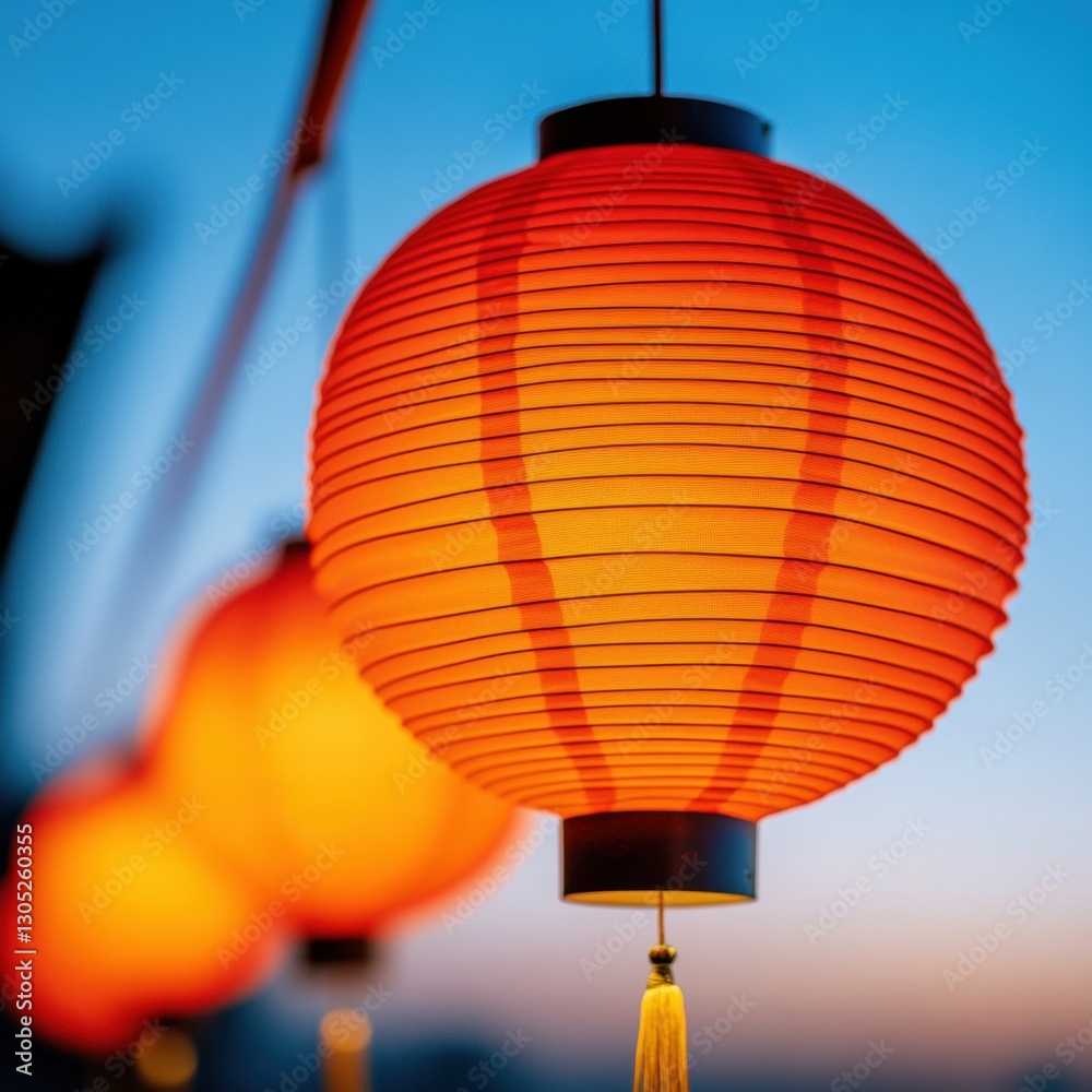 Obraz premium Immersive Cultural Storytelling Vibrant Paper Lantern Aesthetic for Global Event Branding and Experiential Marketing Narratives in Emerging Creative Economies