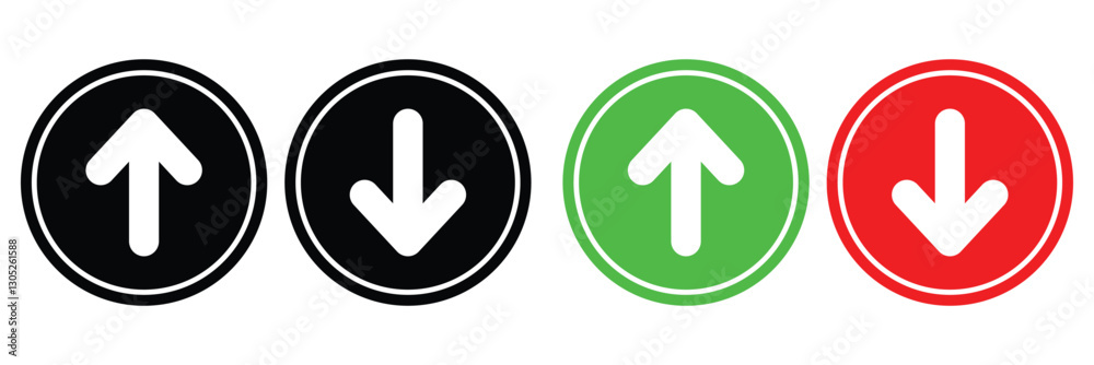 Arrow up and down