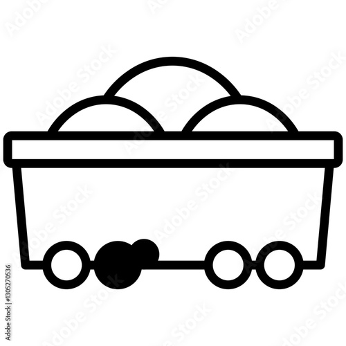 Railway Outline Icon