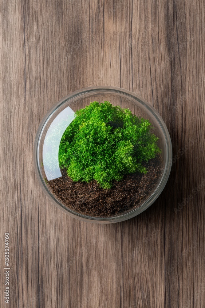 Eco-Chic Earth Day Terrarium Sustainable Living Miniature with Recycled Glass - Green Design Innovation for Mindful Home Decor Eco-Chic Earth Day Terrarium Sustainable Living Miniature with Recycled Glass - Green Design Innovation for Mindful Home Decor