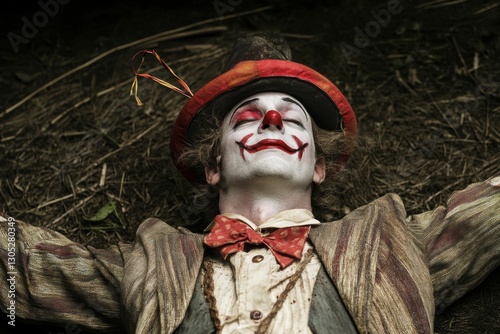 Horseplay. Clowns having Fun with Pranks and Antics in Hilarious Buffoonery