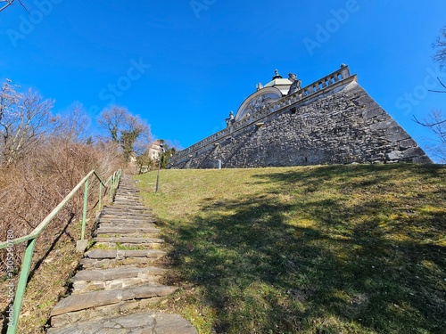 Obraz na płótnie Ehrenhausen an der Weinstraße, Steiermark, Österreich w salonie