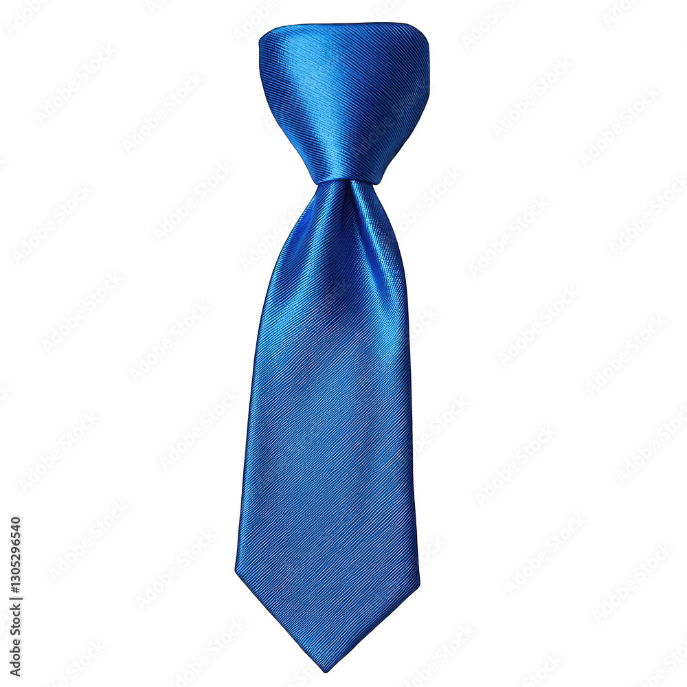 Blue Paisley Pattern Necktie isolated on transparent background Blue Paisley Pattern Necktie isolated on transparent background