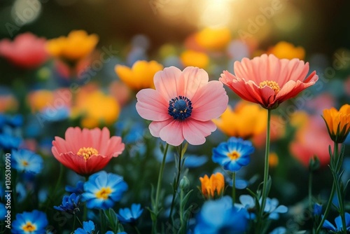 Butterfly’s Dance in Spring Bloom