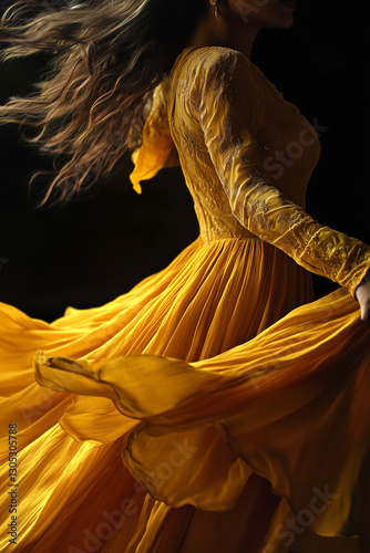 Sevilla flamenco plain dress