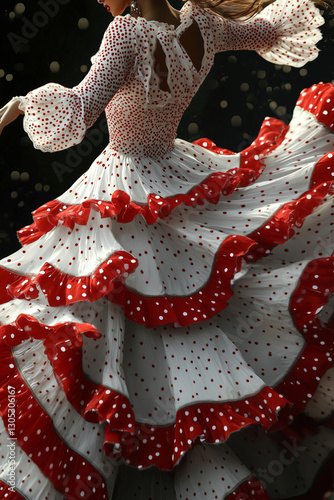 Sevilla flamenco plain dress