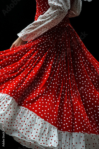 Sevilla flamenco plain dress