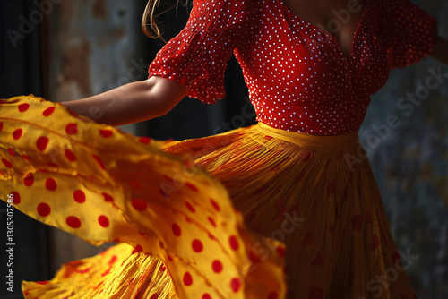 Sevilla flamenco plain dress