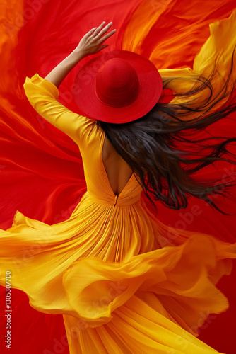 Sevilla flamenco plain dress