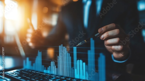 Success business economy statistic finance entrepreneur marketing planning investment banking commerce leadership strategy competition report technology growth profit photo