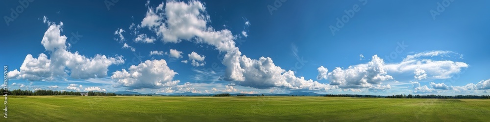Picturesque countryside with rolling grasslands. Picturesque countryside with rolling grasslands.