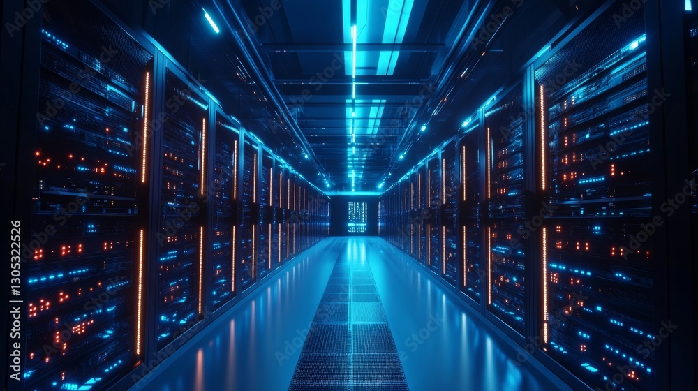 Cryptocurrency Mining Farm A futuristic cryptocurrency mining facility with rows of powerful computer servers. Cryptocurrency Mining Farm A futuristic cryptocurrency mining facility with rows of powerful computer servers.