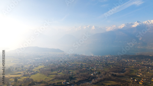 Obraz na płótnie Lake Como, Italy w salonie