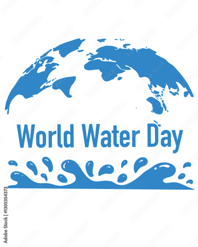 vector commemorating world water day
vector commemorating world water day