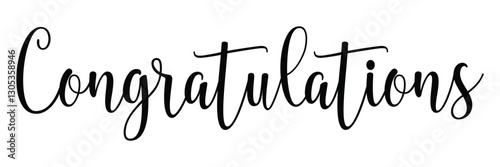 Congratulations Text Style