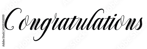 Congratulations Text Style