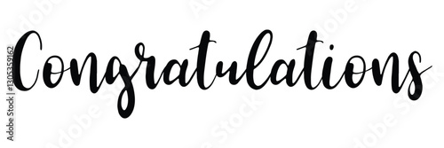 Congratulations Text Style