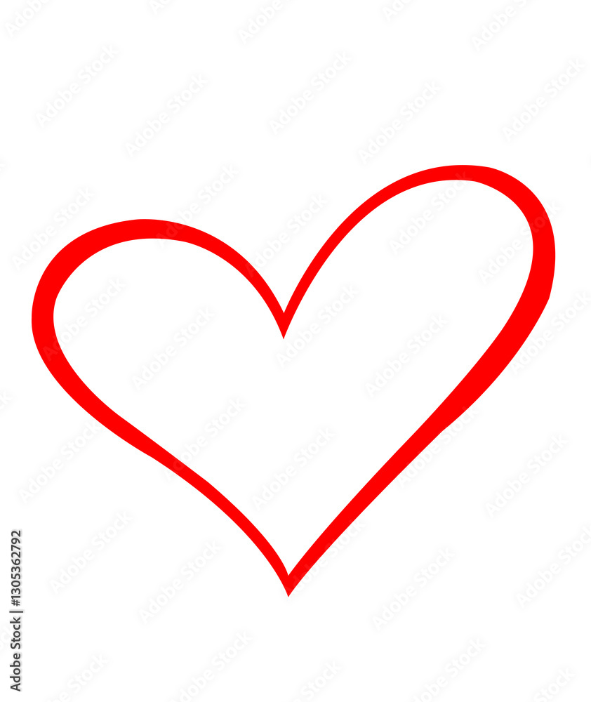 Heart clip art design on plain white transparent isolated background for card, shirt, hoodie, sweatshirt, apparel, tag, mug, icon, poster or badge Heart clip art design on plain white transparent isolated background for card, shirt, hoodie, sweatshirt, apparel, tag, mug, icon, poster or badge