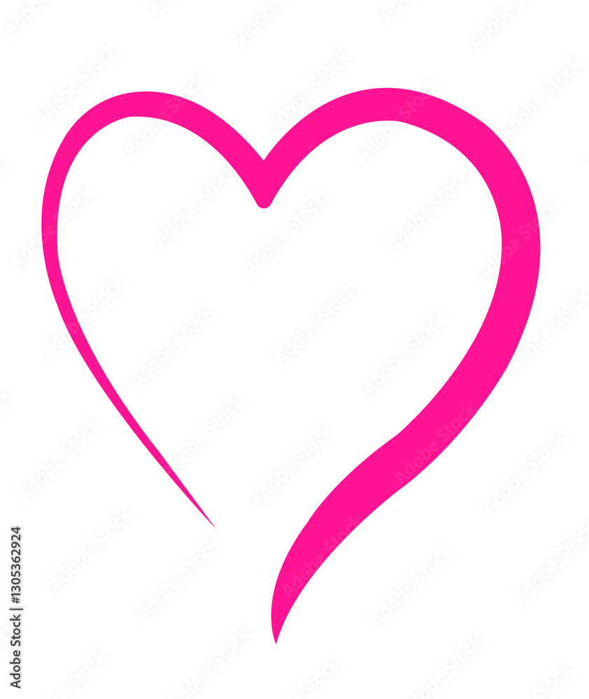 Heart clip art design on plain white transparent isolated background for card, shirt, hoodie, sweatshirt, apparel, tag, mug, icon, poster or badge Heart clip art design on plain white transparent isolated background for card, shirt, hoodie, sweatshirt, apparel, tag, mug, icon, poster or badge