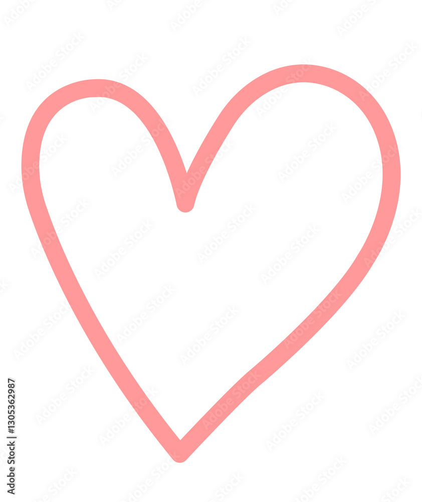 Heart clip art design on plain white transparent isolated background for card, shirt, hoodie, sweatshirt, apparel, tag, mug, icon, poster or badge Heart clip art design on plain white transparent isolated background for card, shirt, hoodie, sweatshirt, apparel, tag, mug, icon, poster or badge
