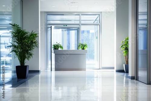 Notaire - French Notary Office Entrance Plate in Building for Legal Agreements