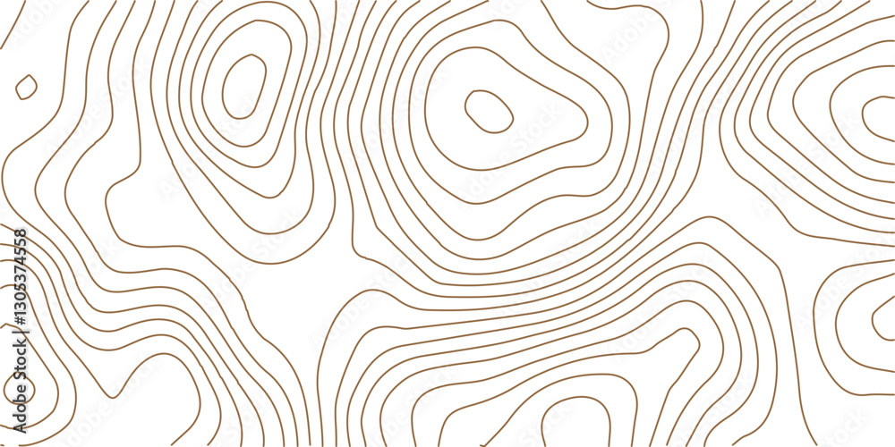 Abstract Topographic Pattern Banner Background, geographic line map with elevation assignments. Modern design background with wavy pattern. Paper texture Imitation of a geographical map shades. Abstract Topographic Pattern Banner Background, geographic line map with elevation assignments. Modern design background with wavy pattern. Paper texture Imitation of a geographical map shades.