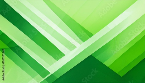 abstract light green background white and green angles stripes and triangle shapes layered in abstract modern art design watercolor paint texture geometric background