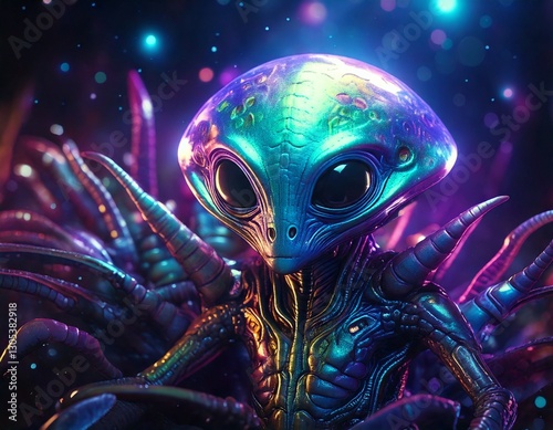 Portrait of an alien being