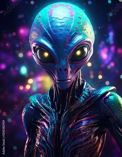 Portrait of an alien being