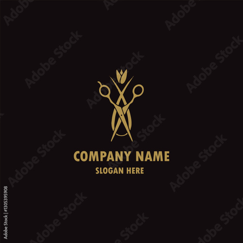 Barbar logo graphic trendy design.