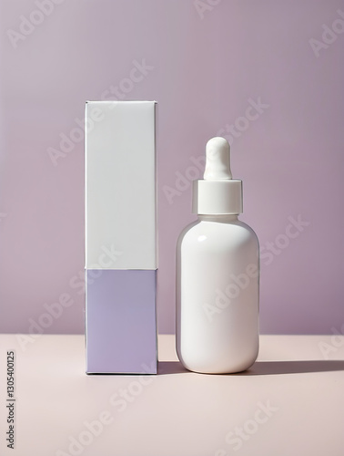 Minimalism and elegance: modern cosmetic packaging design. generative AI