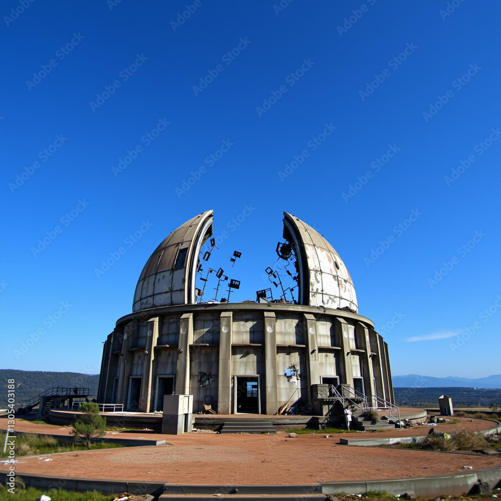 Obraz premium Abandoned Observatory