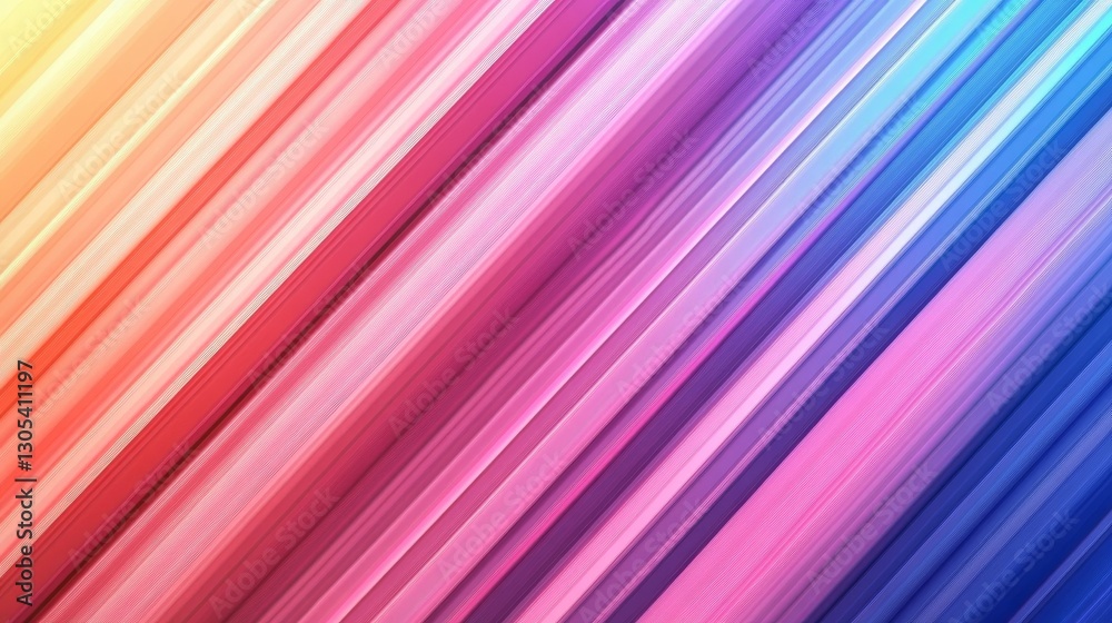 Vibrant diagonal stripes in a gradient of colors creating a dynamic abstract background Vibrant diagonal stripes in a gradient of colors creating a dynamic abstract background