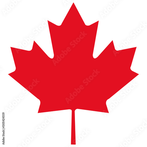 canada flag leaf