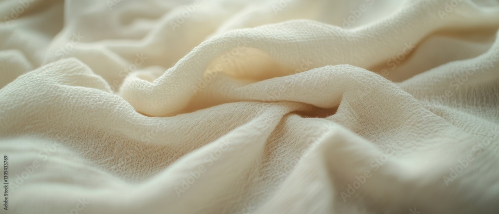Soft, beige fabric lies in gentle folds, its intricate texture and subtle color reflecting comfort and understated sophistication. Soft, beige fabric lies in gentle folds, its intricate texture and subtle color reflecting comfort and understated sophistication.