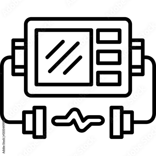 Defibrillator Icon Vector Element