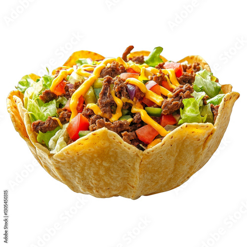 Hearty Beef Taco Salad Bowl